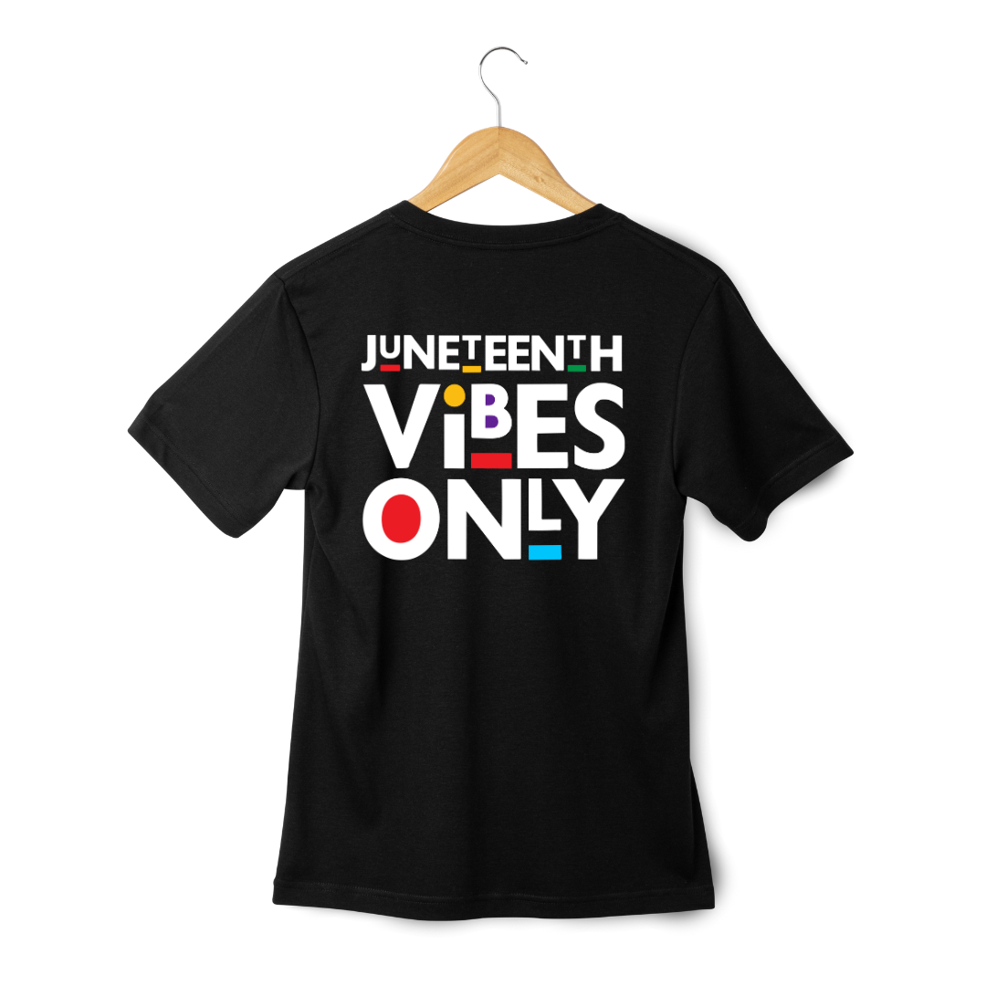 Bella+Canvas Juneteenth Vibes Only T-Shirt