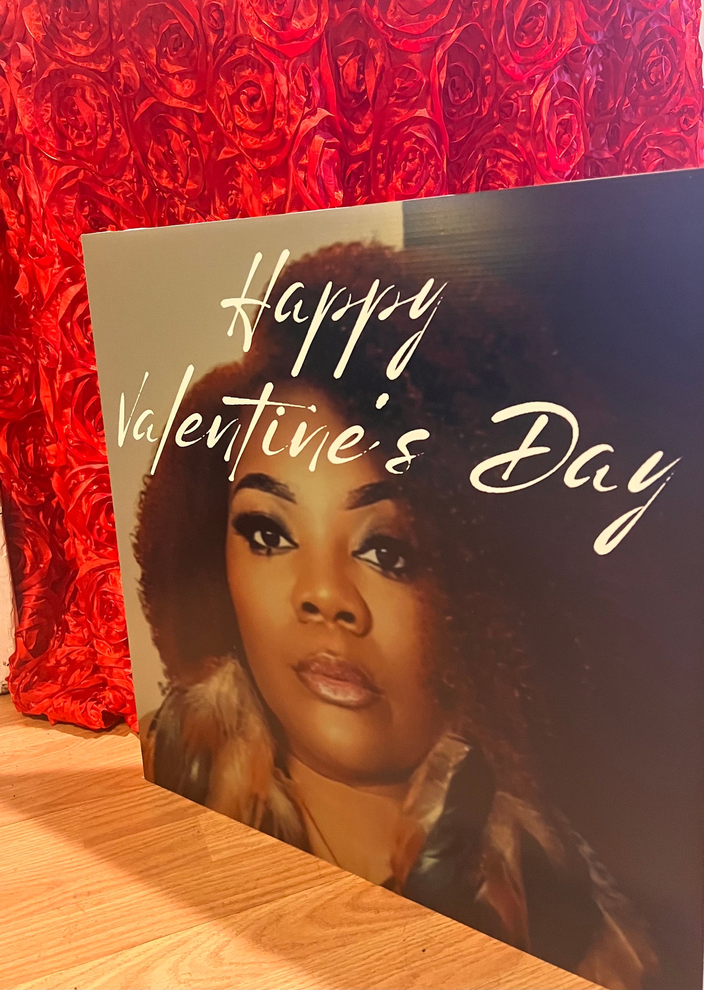 HUGE - Jumbo Personalized Valentine's Day Card